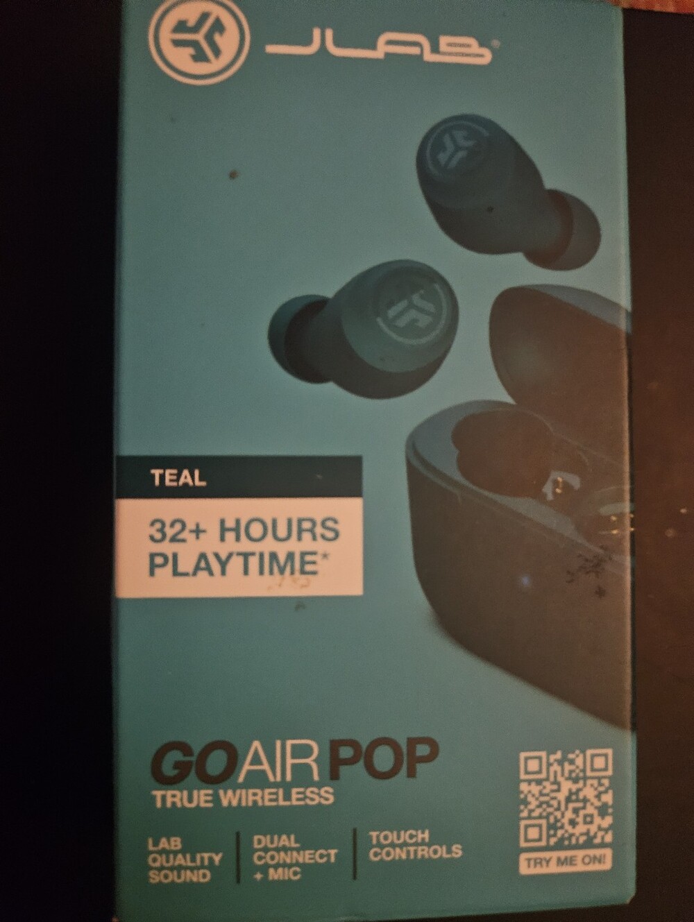 JLab Go Air Pop True Wireless Earbuds - Teal